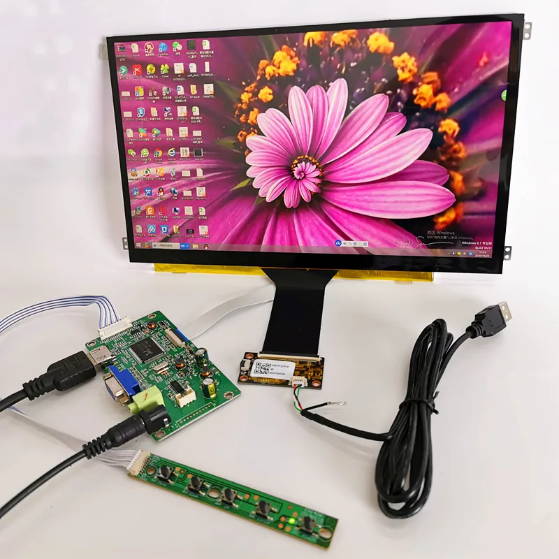 11 6 дюймовый емкостный сенсорный дисплей модуль 1920X1080 для Linux/android /win7 8 10 Raspberry Pi3 plug