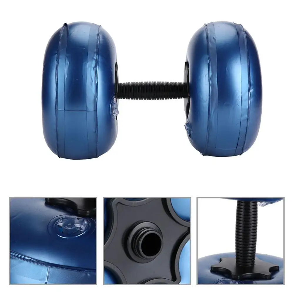 Портативные Заполненные Водой Гантели для бодибилдинга тренажерный зал