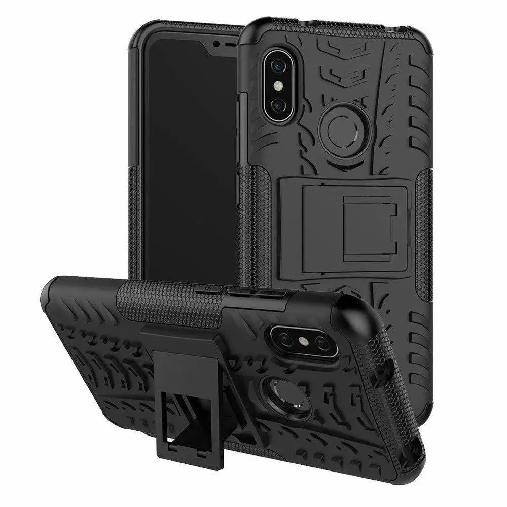 Rugged Cover Case For Xiaomi Mi A2 Lite On Hard Silicone Shockproof Armor Phone Redmi 7a 7 Note |