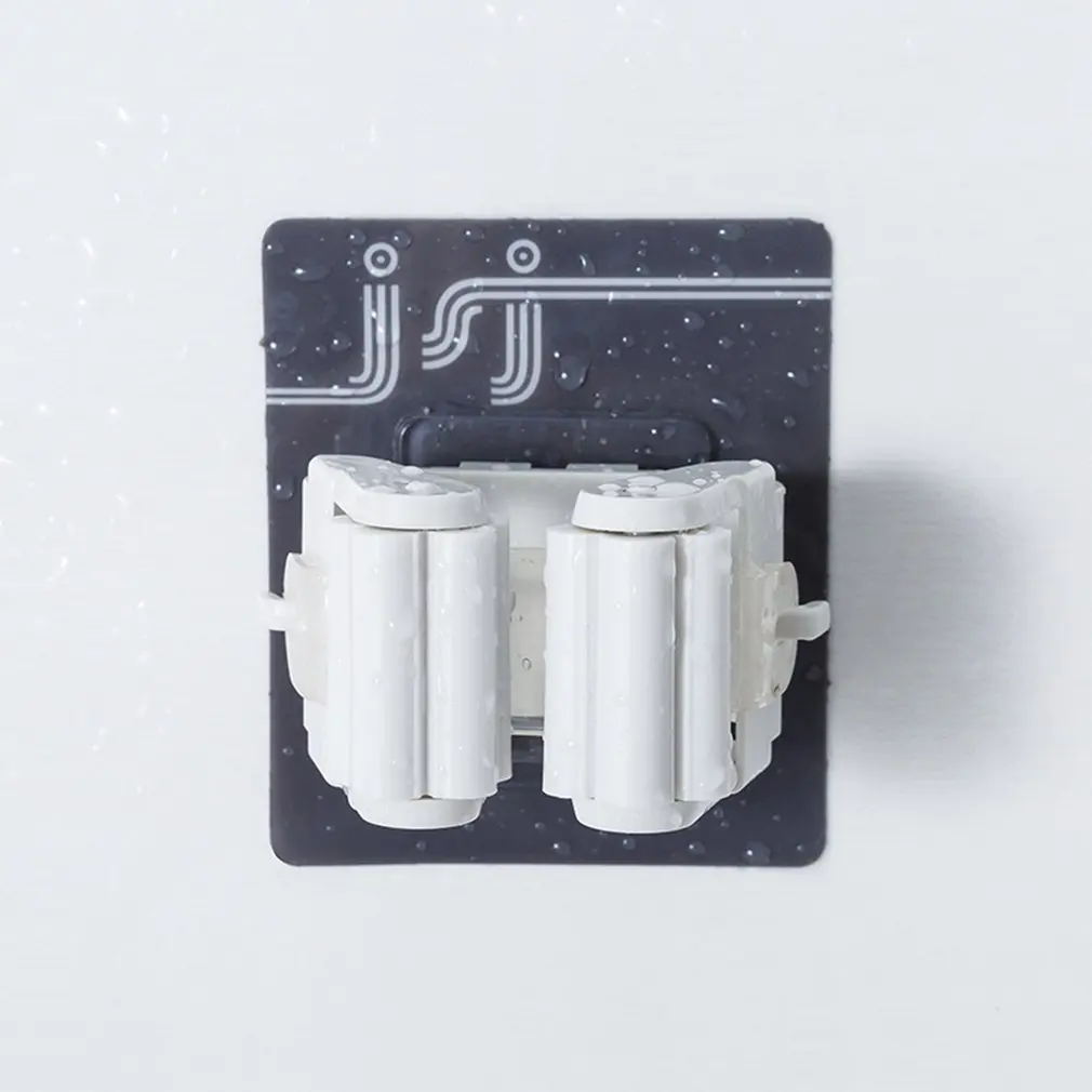 Швабра крюк для швабры пластиковая вешалка метла вискоза настенный зажим