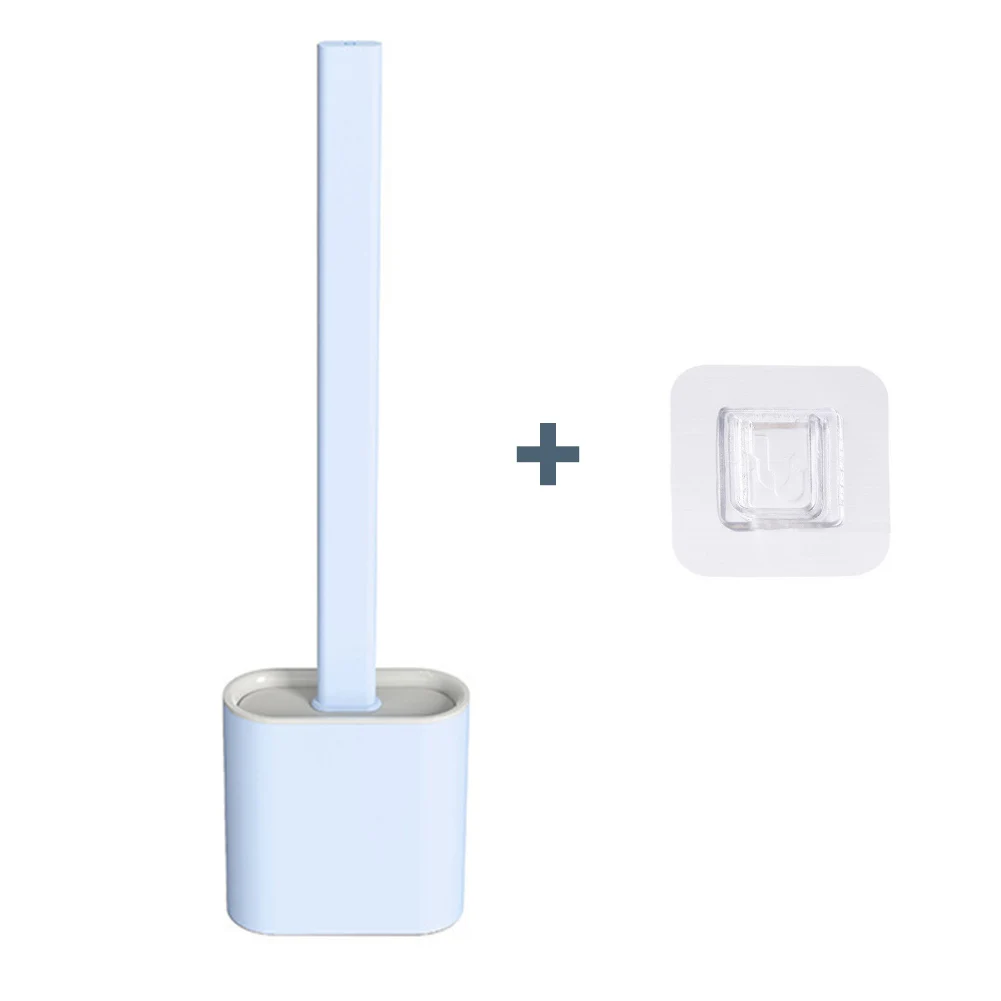 

Toilet Brush Bathroom Brush Sturdy Toilet Bowl Cleaning Brush Soft Silicone Bristle for Bathroom Best Price
