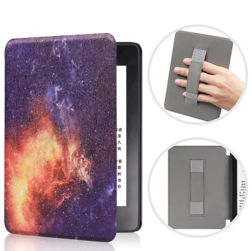 Чехол Gligle handstrap для Amazon kindle Paperwhite 4 корпус электронной книги 1 шт./лот+ пленка для экрана+ сенсорная ручка