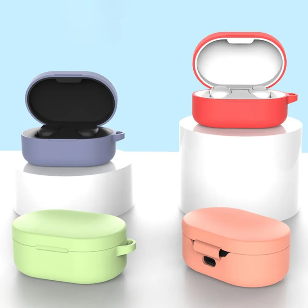 Для Red Mi airdots Молодежная версия Чехол для наушников Беспроводная гарнитура защитный рукав крышка коробка для наушников Аксессуары для наушников