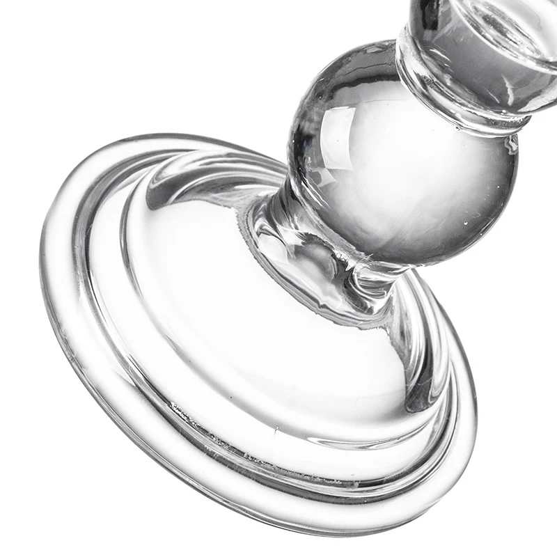 Высокий Подсвечник прозрачные стеклянные подсвечники идеальные декоративные