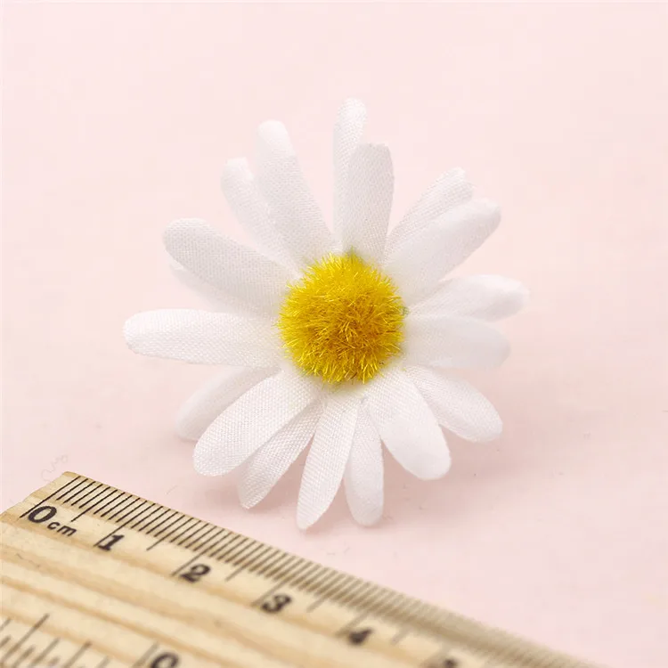 Шелковые искусственные цветы маргаритки 10 шт./лот летние пляжные фотографии