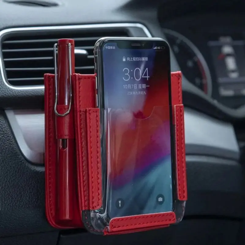 Car Air Outlet Pockets Multi-function Phone Storage Bag Hanging Creative Box For Interior Accessories | Дом и сад