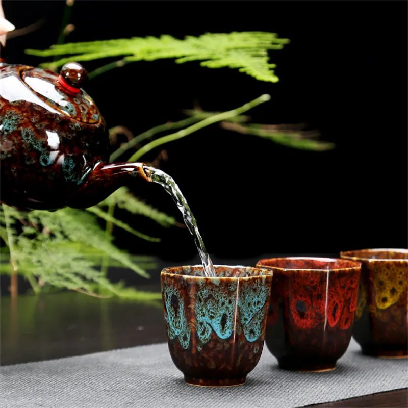 Креативная традиционная китайская чайная чашка керамическая