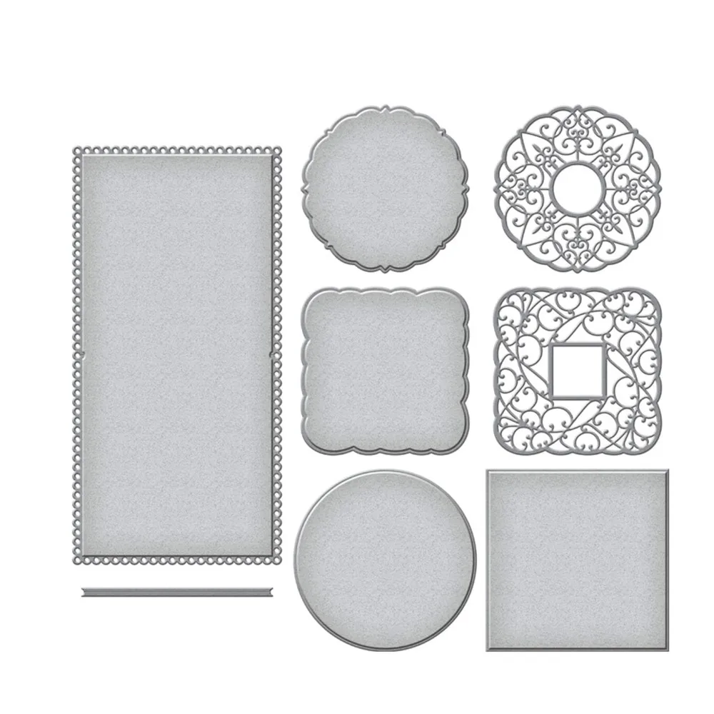 

2021 Hot Sale Fan-shaped Symphony Note Card Etching Metal Cutting Dies Scrapbook Embossing Paper Card Photo Album Craft Template