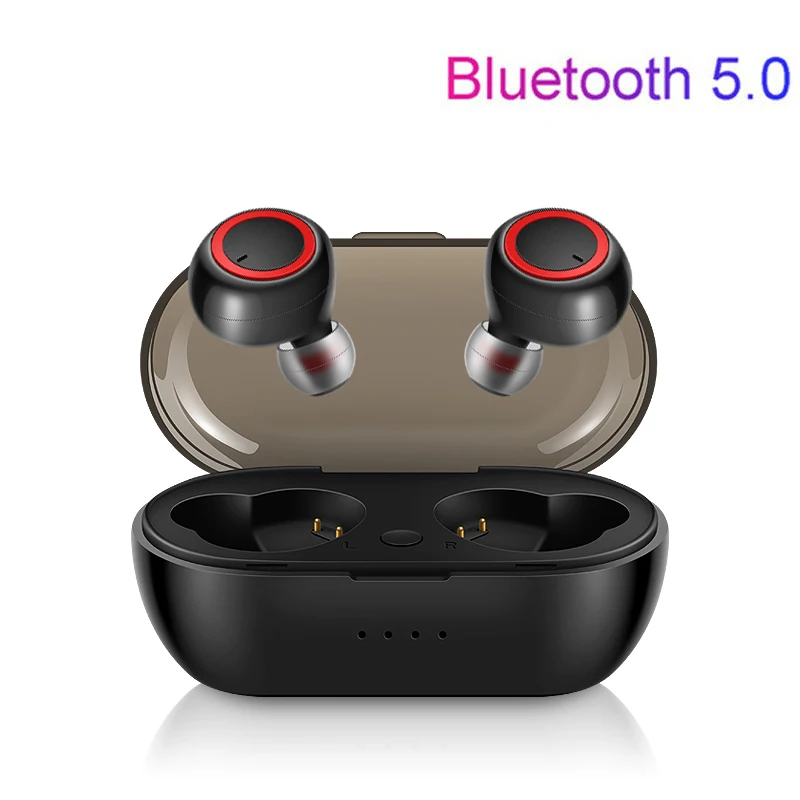 TWS наушники Bluetooth 5 0 истинные беспроводные супер бас стерео спортивные с зарядной