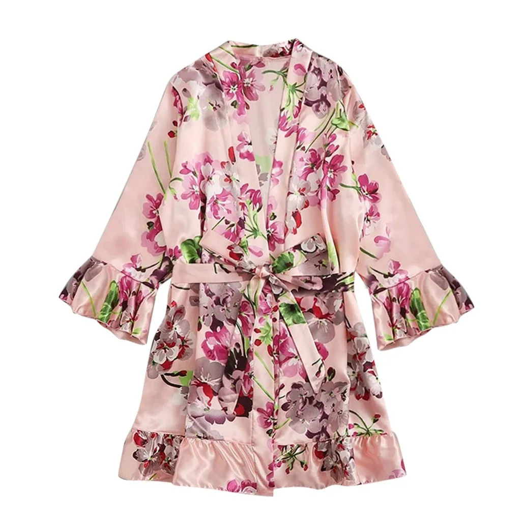 Пикантная ночная рубашка с глубоким V-образным вырезом кружевная Пижама женское