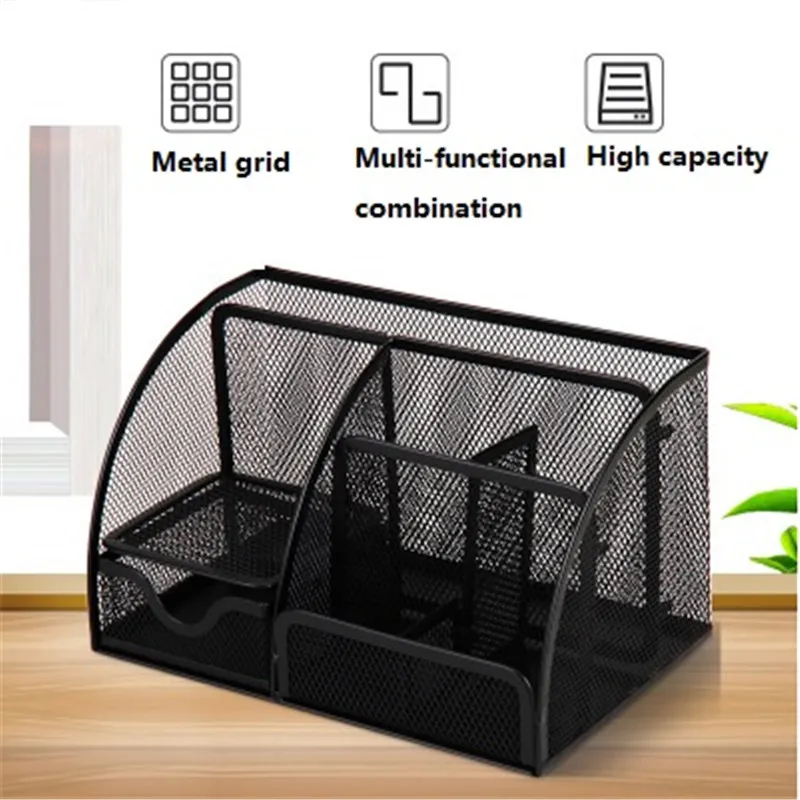 Современная железная стойка для хранения дома и офиса принадлежности ручек