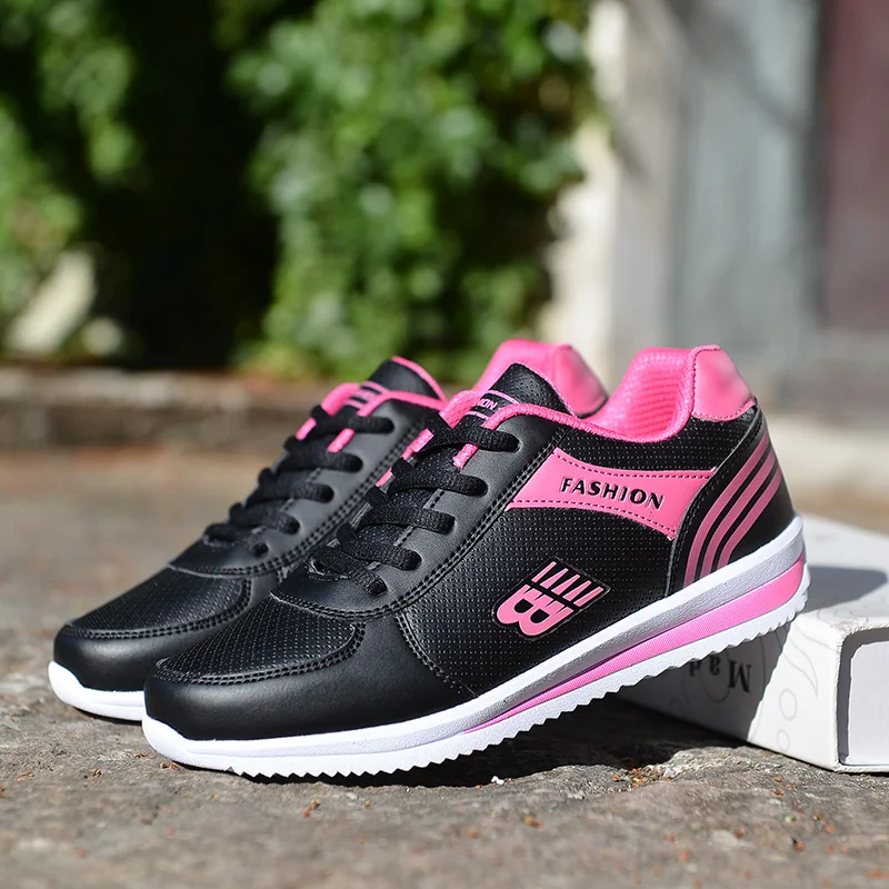 Женская обувь для игры в гольф Водонепроницаемый без шипов спортивные кроссовки