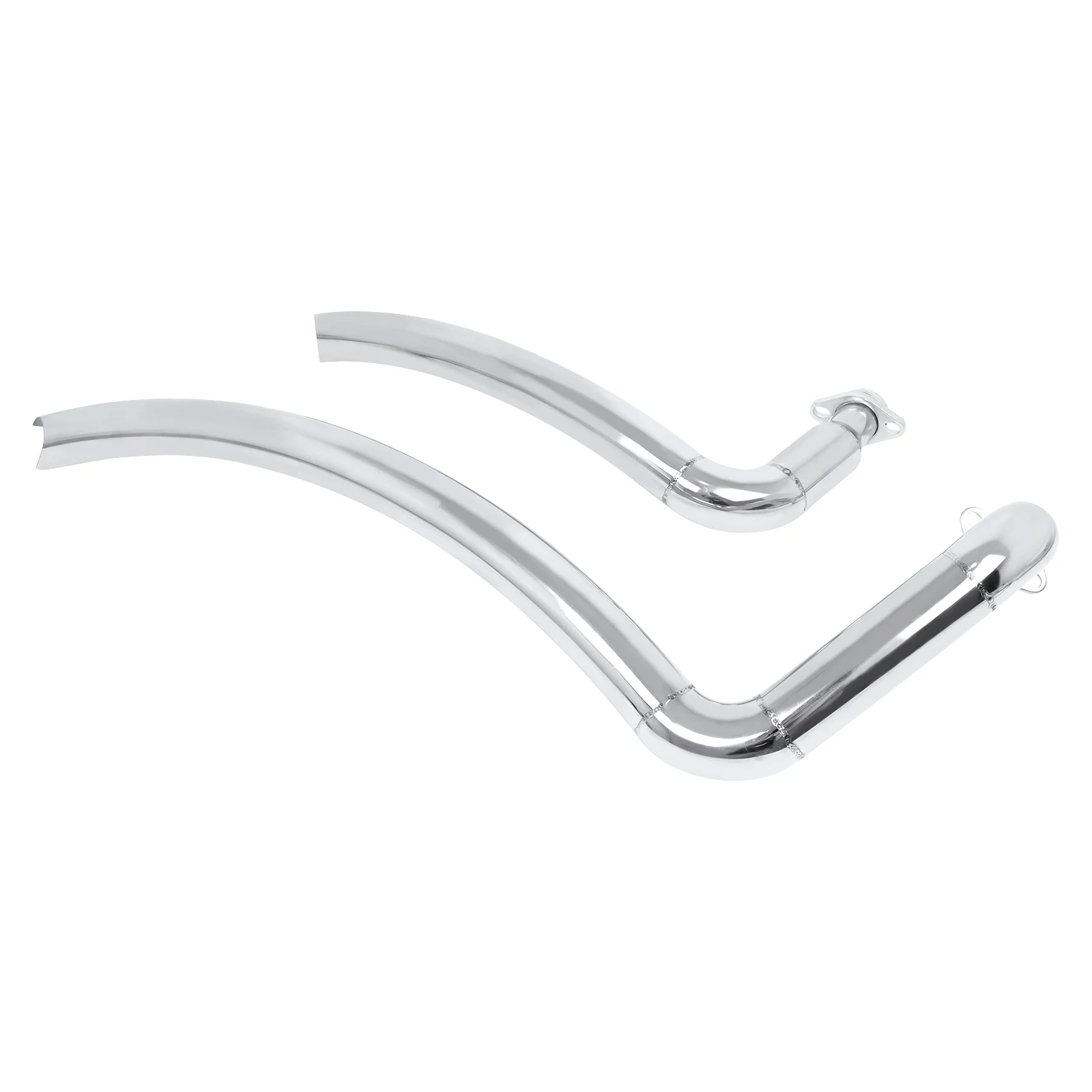 For Kawasaki EN800 VN800 Vulcan S 800 VN400 Motorcycle Slash Cut Exhaust Pipe Baffle Aerofluxus With Removable Muffler Silencer |