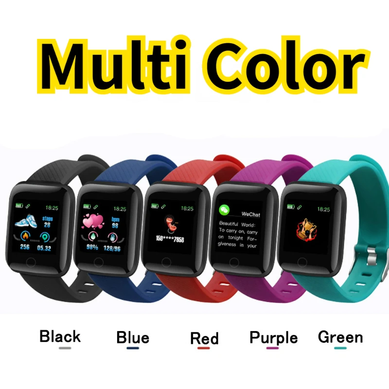 

D13 Smart Watch 116 Plus Heart Rate Wristband Women Sports Watches Smart Band Waterproof Smartwatch for Android iOS Dropshipping