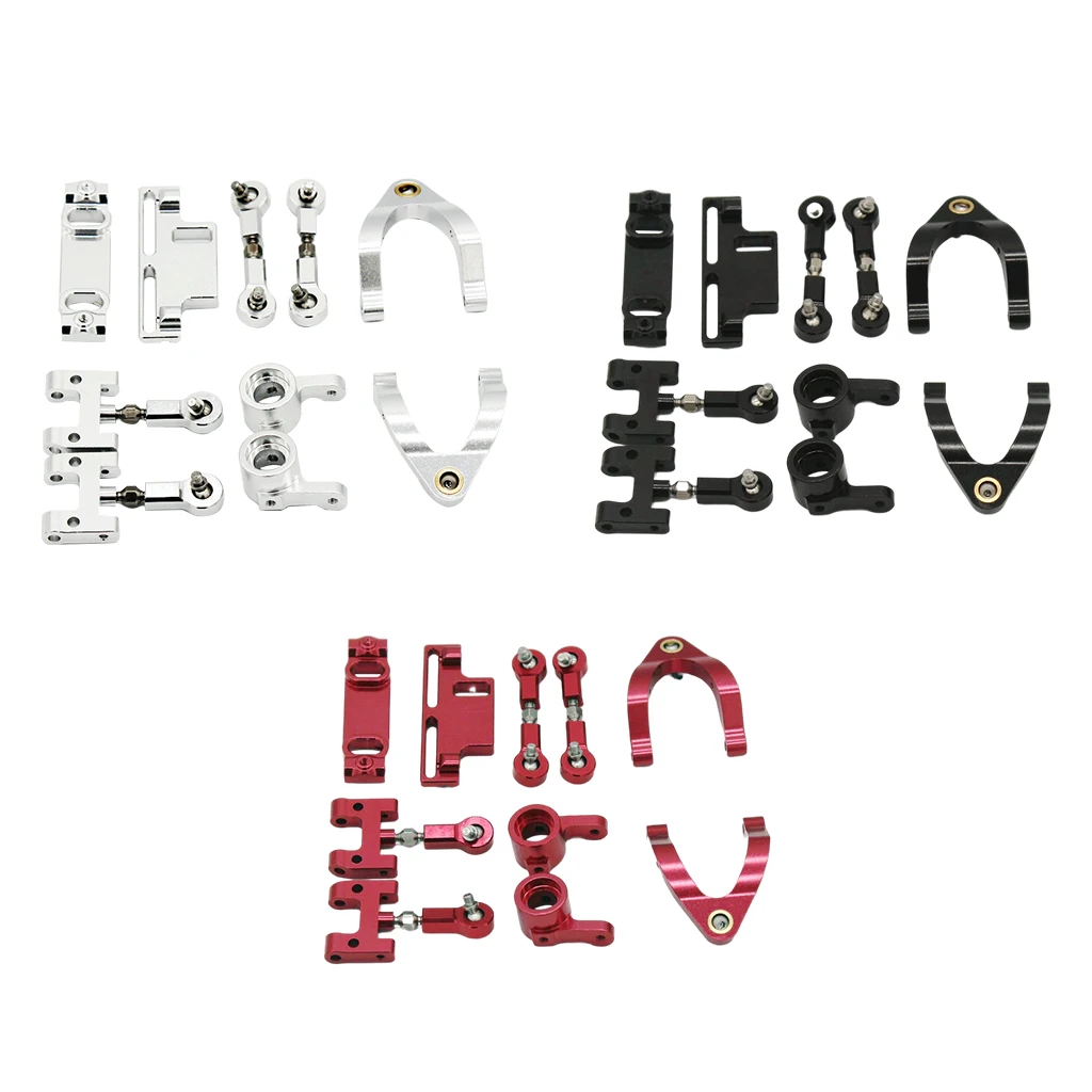 

RC Car Upgrade Steering Knuckles Set for WPL D12 RC Car Vehicle Parts