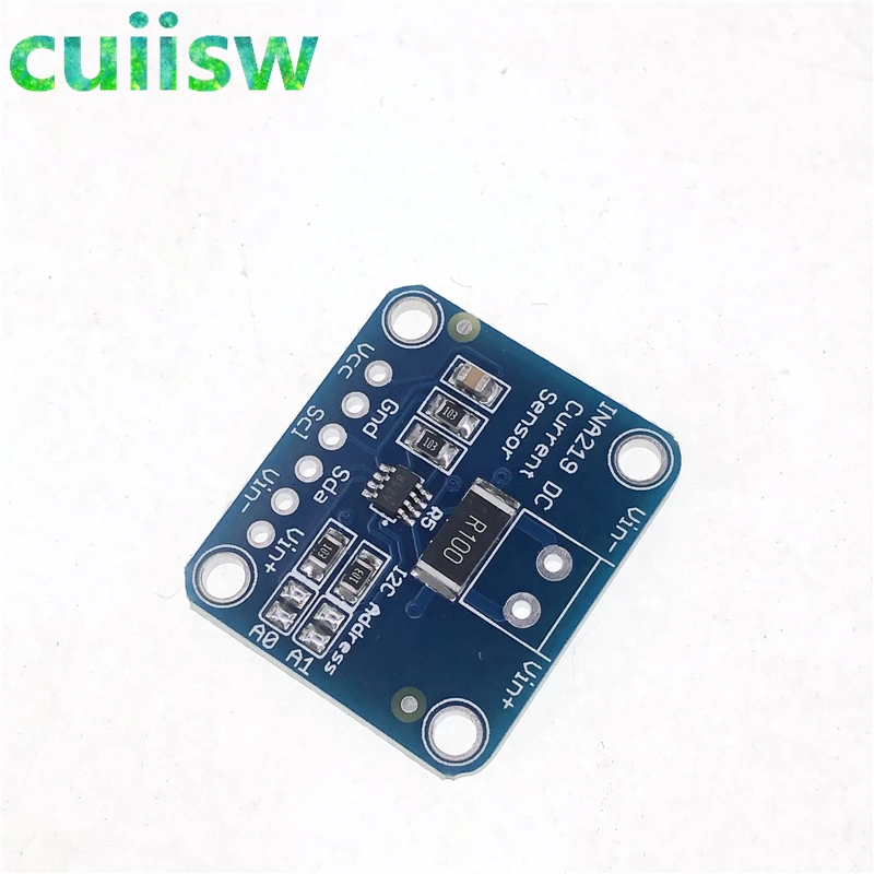 Двухнаправленный модуль датчика мониторинга тока/мощности с интерфейсом INA219 I2C 10