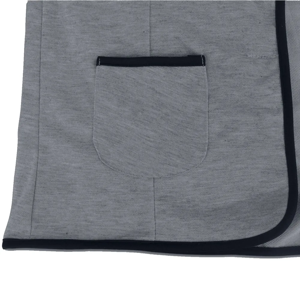 Joineles, одноцветные, размера плюс, 6XL, Женские повседневные топы, OL, Осенние, с отворотами, свернутые рукава, короткие карманы, однобортные, тонкие куртки