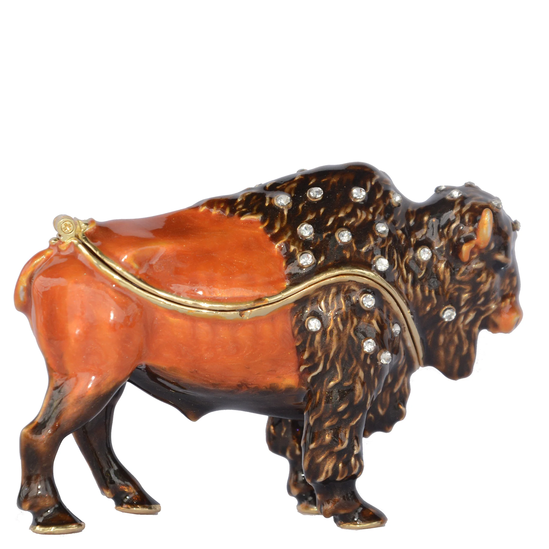 Декоративная игрушка &quotбык&quot &quotяка&quot коробка для безделушек коллекционные