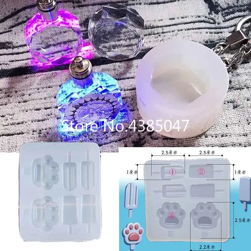 Восьмиугольная форма для ювелирных изделий с мороженым сделай сам инструменты