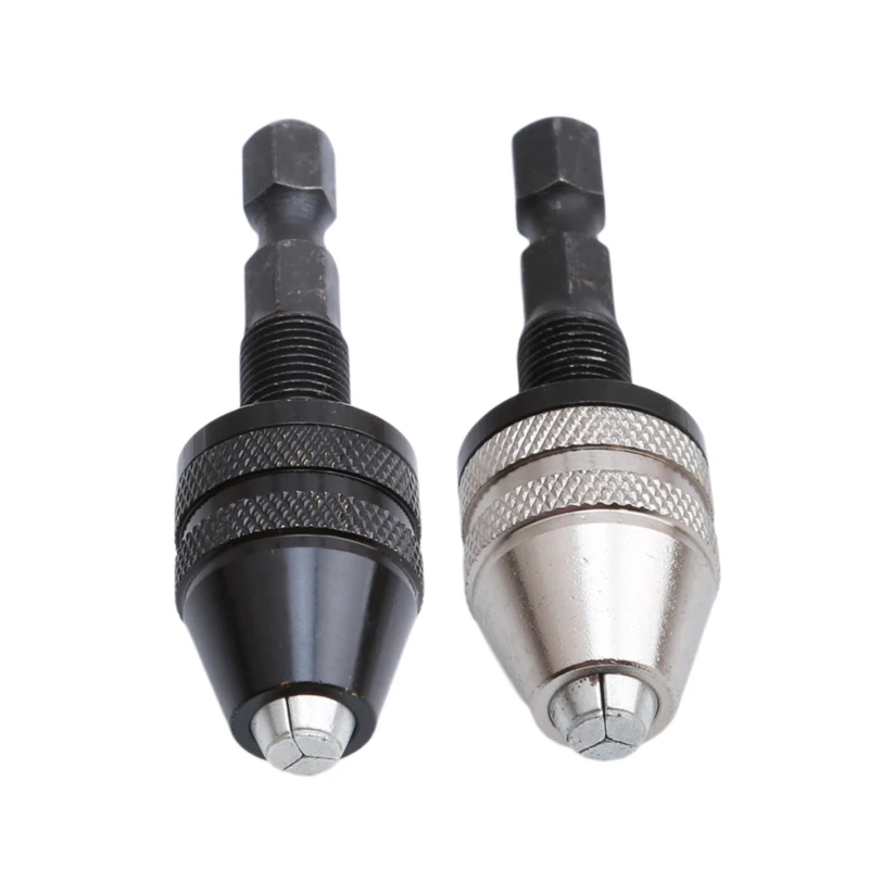 

1pc Quick Change Adapter Hex Shank Tool 1/4" Inch Converter Power Tool Accessories 0.3-3.6mm Drill Bit Chuck