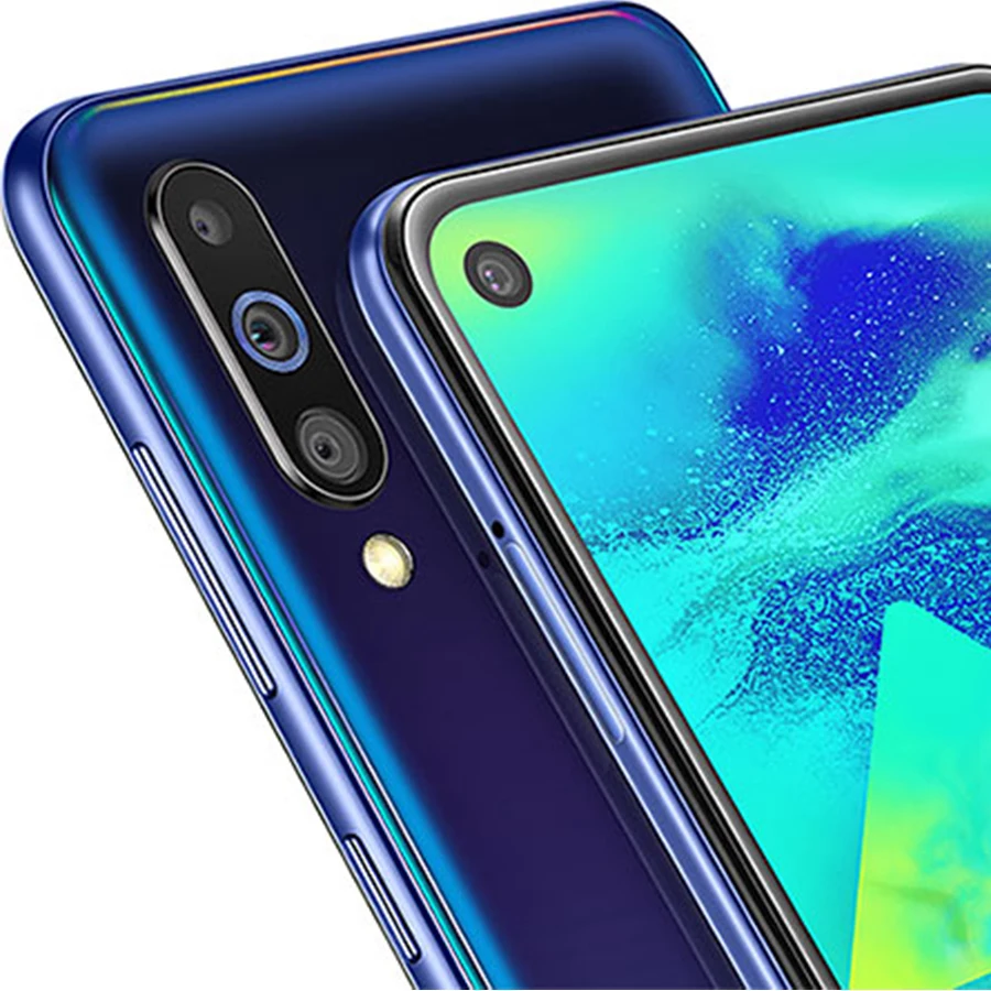 Новый samsung Galaxy M40 M405F-DS мобильный телефон 6 3 &quot6 ГБ ОЗУ 128 Гб ПЗУ Snapdragon 675 Android 9 3500 мАч