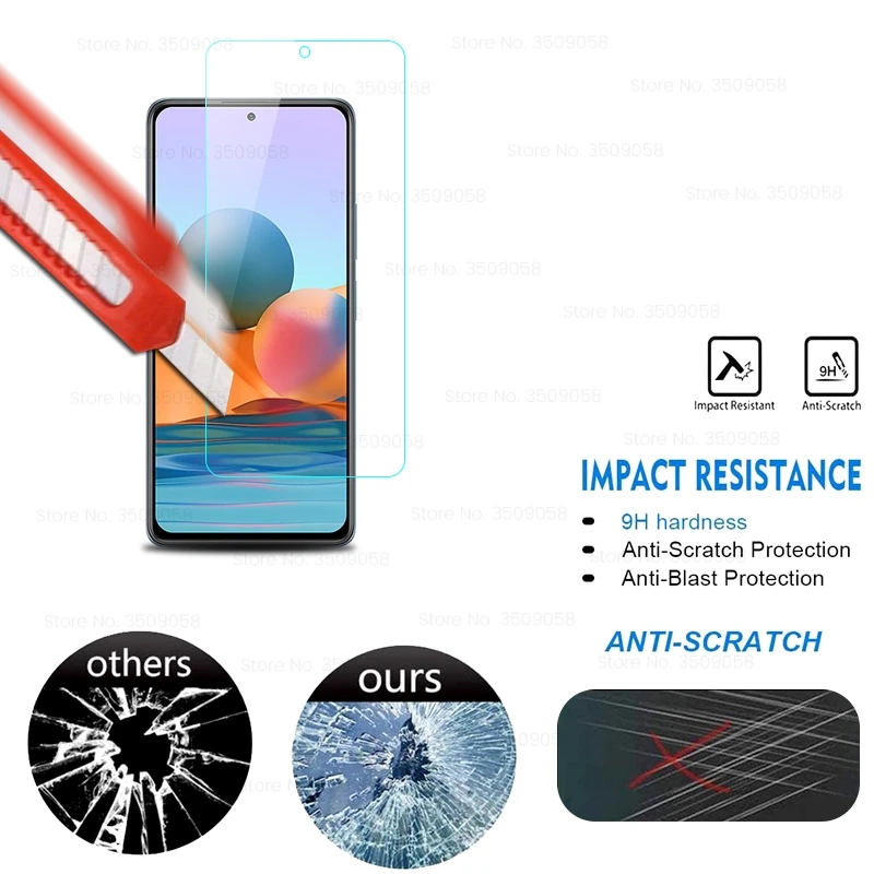 

for glass redmi note10 pro glass 3pcs full cover screen protector for xiaomi redmy red mi note 10 pro max 10s tempered glas film