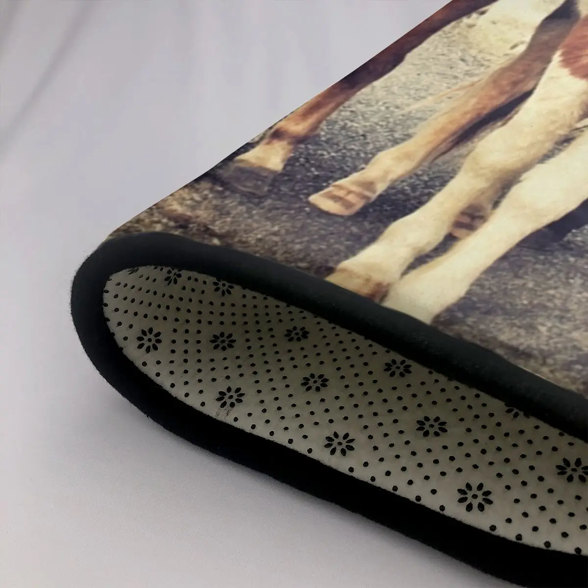 Коврик с лошадьми ковер коврик из полиэстера нескользящий для украшения пола