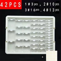 diy drill containers for diamond painting mosaic tool accessories plaid jewelry diamond embroidery transparent storage box