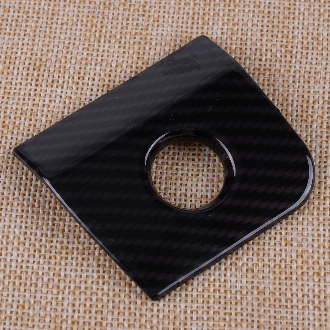 Черный подлокотник DWCX из углеродного волокна коробка для хранения переключатель