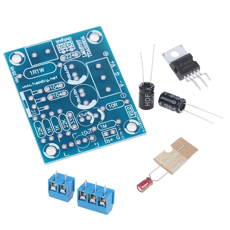 LM1875T PCB моно бум уровень мощности 30 Вт усилитель плата динамика производство DIY