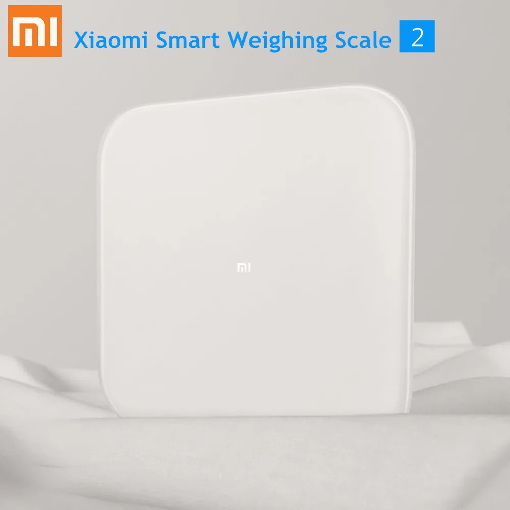 Smart Weight Scale 2 Xiaomi Mi Smart Body Fat Scale 2/весы 2 Bluetooth 5,0 APP Monitor светодиодный дисплей для измерения баланса тела весы состава - Цвет: Smart Weight Scale 2