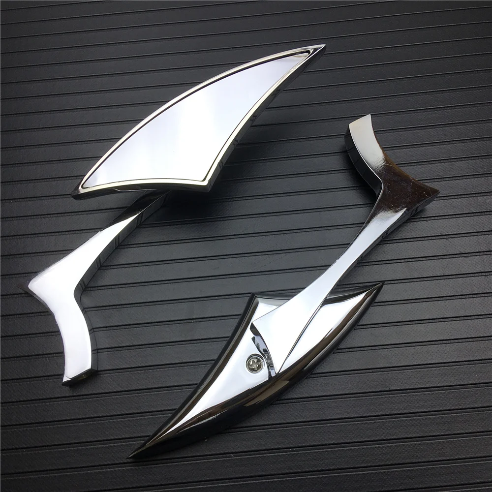 2x Универсальный клинок зеркала заднего вида для мотоцикла Harley Dyna Sportster Softail Touring