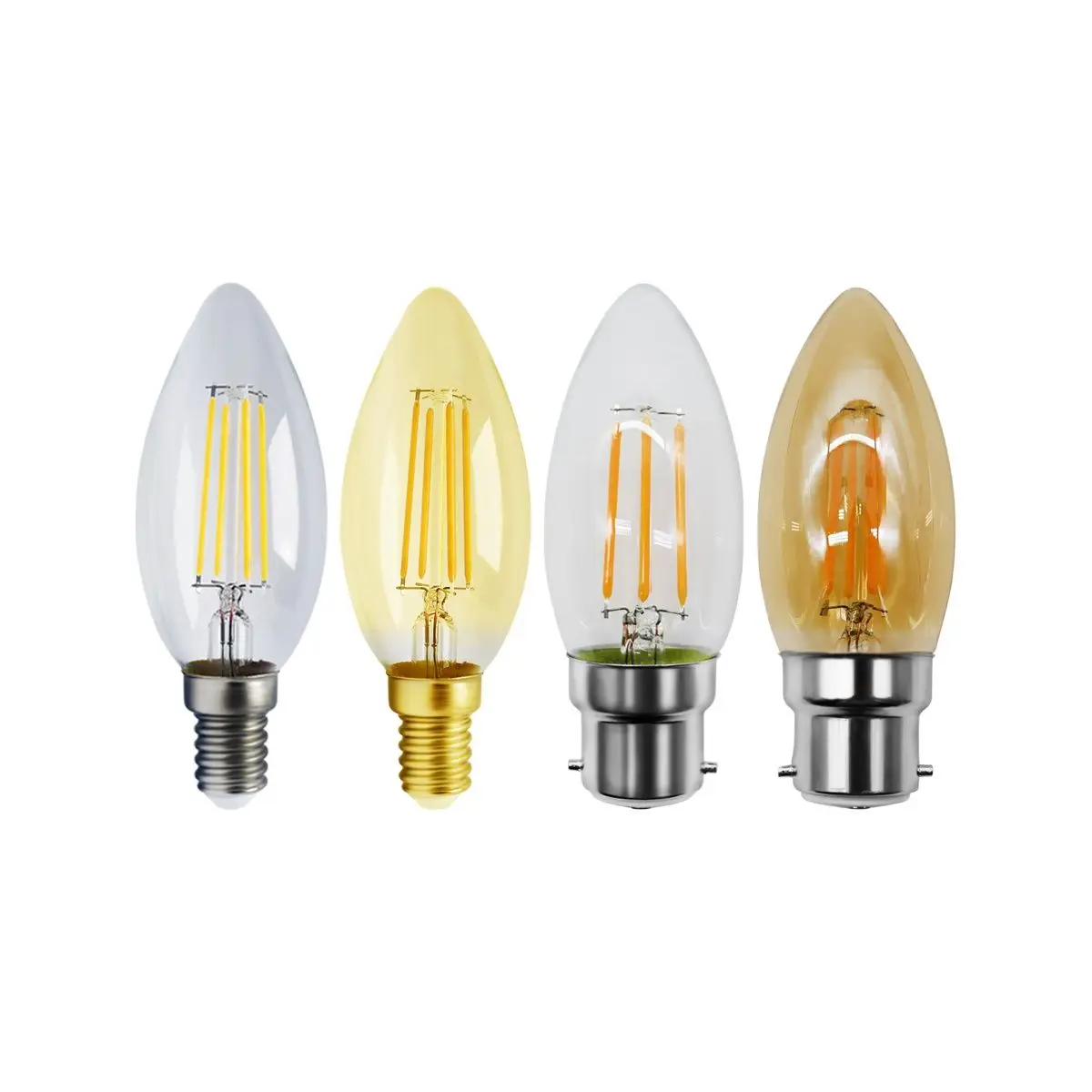 

Лампа накаливания C35 4 Вт, 6 шт./лот, Ретро лампа Эдисона, Е14, В22, В-220 в, 220-240 В, винтажная лампа, 2700 к, 4000 к, украшение для дома