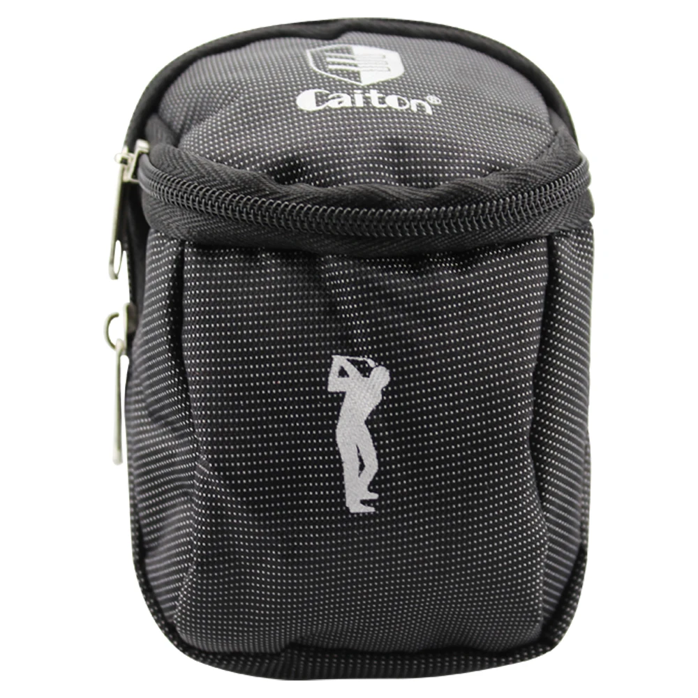 Bag With Hook Nylon Can Hold 6 Golf Balls Portable Mini Golf Ball Waist Bag Outdoor Sports