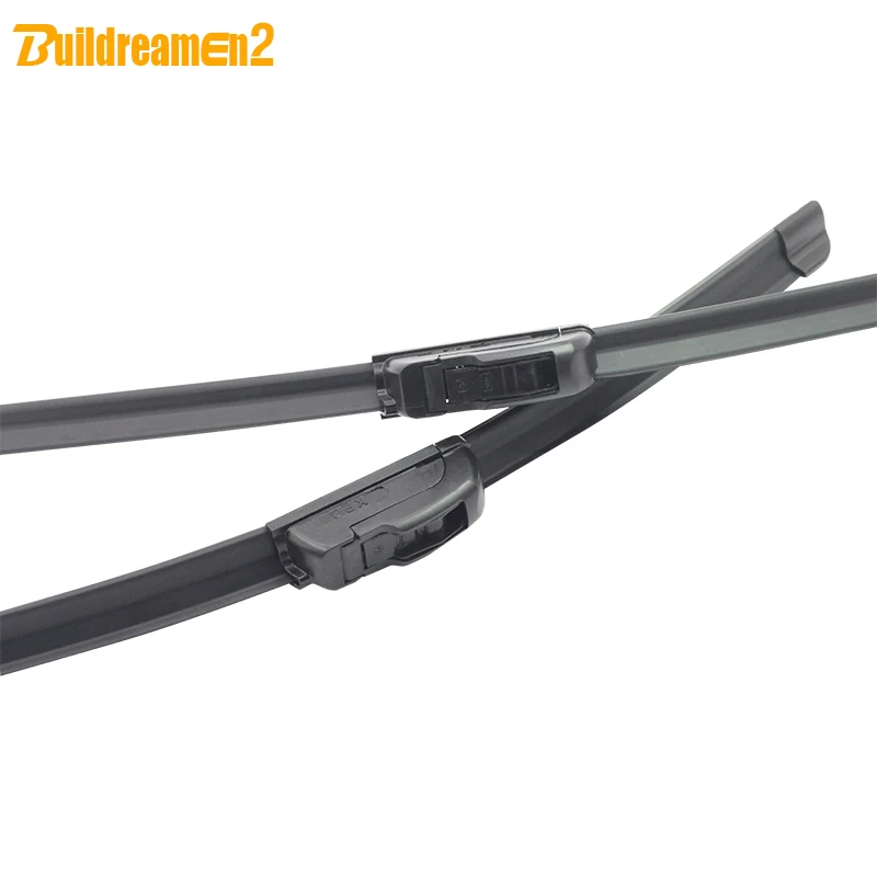 Buildreamen2 Car Windscreen Windshield Wiper Soft Rubber Bracketless Blade 1 Pair For Pontiac Bonneville 2000-2001 | Автомобили и