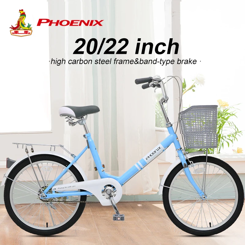 Феникс 20 дюймов 22 дюйма Для женщин велосипед городской студенческий Алюминий