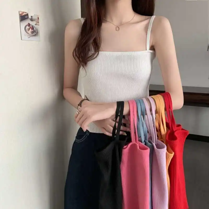 Real Shot Cost-Effective Knitwear Women's Vest Camisole