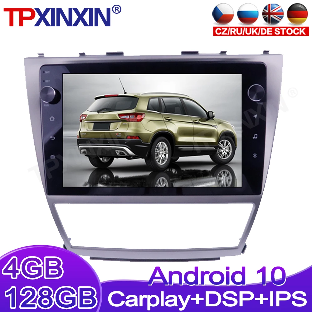 

Android 10 128 ГБ Carplay для Toyota Camry 2006 2007 - 2011 автомобильное радио, видео, DVD-плеер, экран, мультимедиа, аудио, GPS-навигация