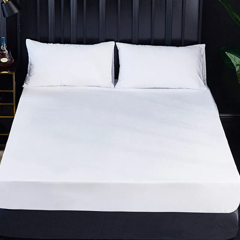 Многоразмерный Гладкий Водонепроницаемый чехол для матраса с защитой от клещей