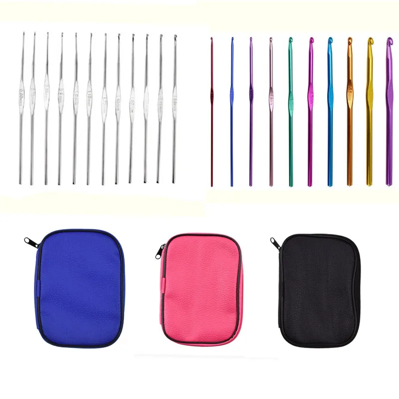 

22 шт., набор спиц для вязания, с сумкой