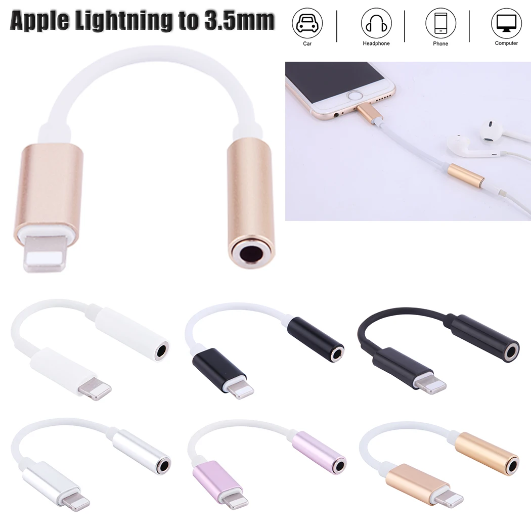 Кабель адаптер Lightning/3 5 мм для iPhone SE 2020 11 Pro Max XS XR X 8 Plus|Переходники и адаптеры| |