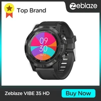 new 2021 zeblaze vibe 3s hd 1 3 hd color touch screen 360360 health fitness smartwatch 25 days battery life smart watch