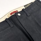 Толстые прямые брюки Sashiko из японской ткани с эффектом потертости, 21 Вт 30, 15 унций
