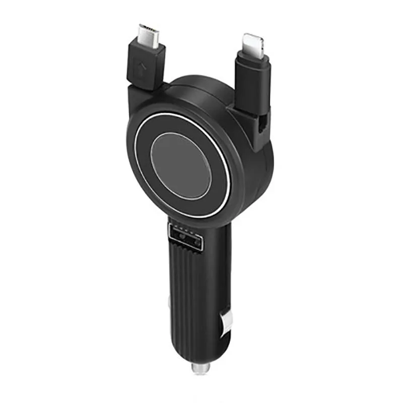 Автомобильное зарядное устройство USB для мобильного телефона IPhone11 X XS Max Android