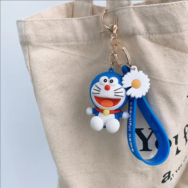 Брелок с японским аниме дораэмоном Милая женская мультяшная кукла Дораэмон Jingle