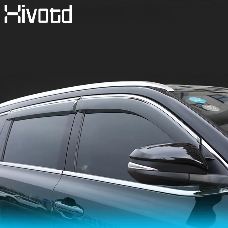 Hivotd для Audi A3 автомобильный оконный козырек вентиляционная Защита от солнца и дождя Накладка для автомобиля-Стайлинг Наружные защитные аксессуары украшения,автотовары аксессуары для авто