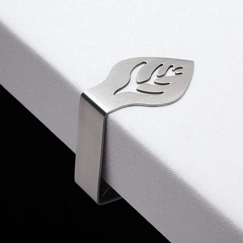 

Leaf Shape Tablecloth Clips Anti Slip Wedding Tablecloth Holder 1pc Clamp Decorative Craft DIY Steel Party P7O5