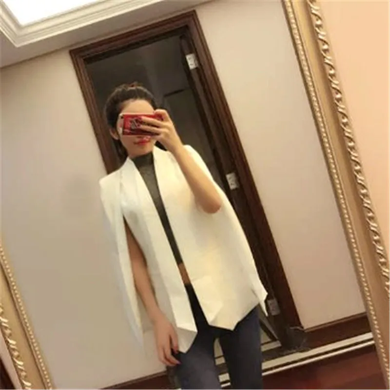 Новинка 2020 плащ шаль Блейзер женский весенний кардиган Женский Стильный