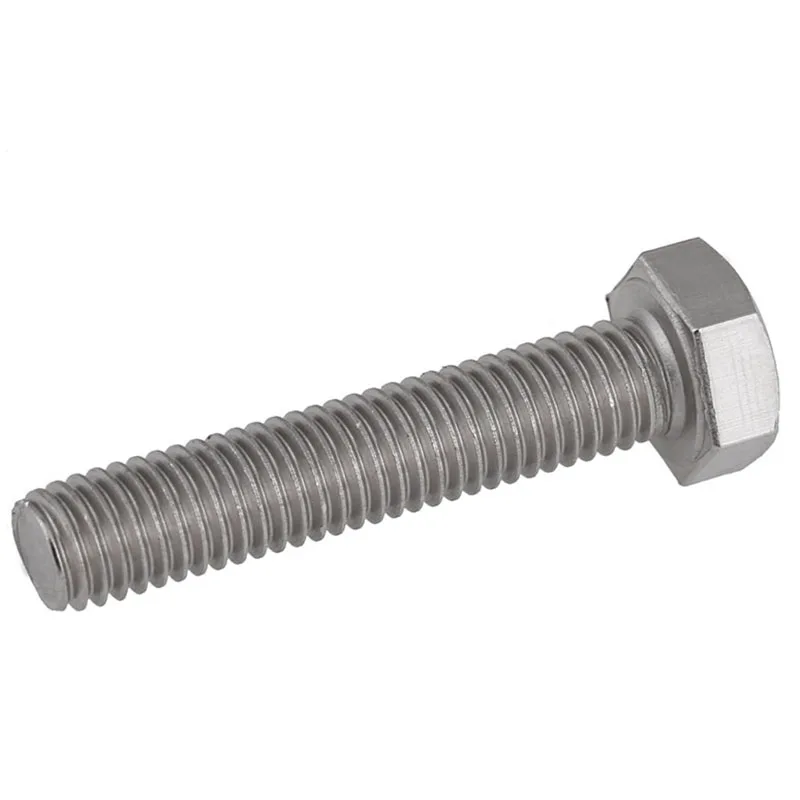 

1-5 шт. M12 304 шестигранный винт из нержавеющей стали с резьбой с мелким шагом шестигранный