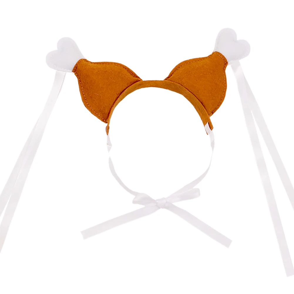 Повязка на голову с куриным барабаном обруч для ног собаки вечевечерние головной